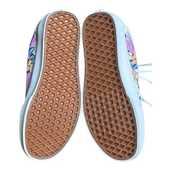 NWOT VANS Old Skool Retro Floral Unisex Low Top Suede Sneakers - Picture 6 of 7